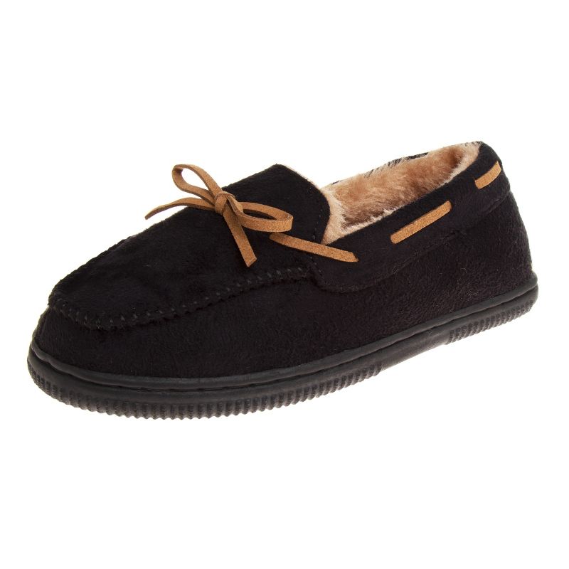 Beverly Hills Polo Club Boys Moccasins Slippers: Unisex Indoor/Outdoor House Shoes with Anti-Slip Sole (Toddler), 1 of 9