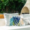 Stupell Industries Blue Seaweed Plant Flowing Leaves - 2 of 3