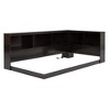 TIRAMISUBEST Twin Size L-Shaped Daybed with Storage Cabinets and USB Ports, Wooden Daybed Frame Sofa Bed Floor Daybed with Storage Headboard - 4 of 4