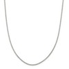 Black Bow Jewelry 2mm, Sterling Silver Fancy Solid Anchor Chain Necklace - 3 of 4