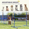 Skyzone 6-Piece Dog Agility Jump Set: Adjustable Height, Displacing Top Bar, Stable Base & Carry Bag - 4 of 4