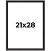 PosterPalooza | Antique Red Picture Frame - UV Acrylic, Foam Board Backing, Hanging Hardware - 2 of 4