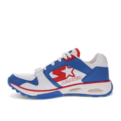 Мужские Starter Mens Team Trainer 92 Lowtop Casual Sneaker, White/Blue, Size 10 — фото 5