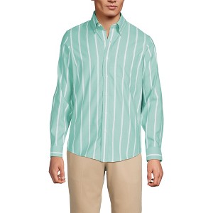 Lands' End Men's Traditional Fit No Iron Twill Shirt - 1 of 3