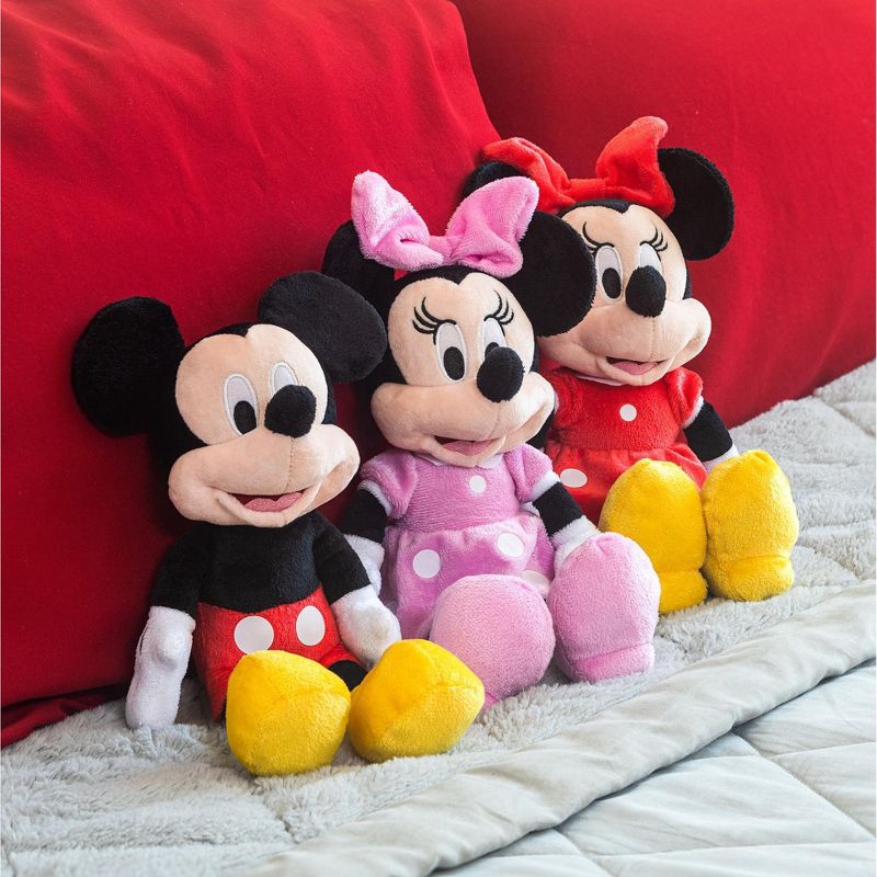 Just Play Disney Minnie Mouse 11 inch Child Plush Toy Stuffed Character Doll, 4 of 8