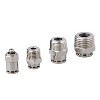 PC4-M5 LAIZE Nickel Plated Copper Male Thread Straight Pneumatic Quick Connector - 3 of 4