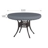 Covers&All Waterproof & UV-resistant Round Table Top Cover - 4 of 4
