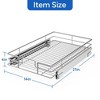 LOVMOR Pull Out Cabinet Organizer, Cabinet Pull Out Shelves 14" W x 21" D, Heavy Duty Cabinet Drawers Slide Out Kitchen - 3 of 4