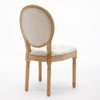 NicBex Dining Chairs Stool Upholstered Chair with Wood Legs Antique Painting Hand-pulled Buckle Decoration Velvet for Kitchen - 4 of 4