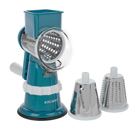 Kitchen Hq Speed Grater And Slicer With Suction Base Refurbished Teal :  Target