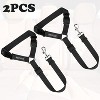 2 Packs Dog Cat Safety Seat Belt Strap Car Headrest Restraint Dog Restraints Vehicle Seatbelts Harness - 2 of 4