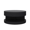 NicBex Modern Round Coffee Table with Storage for Living Room and Bedroom - image 4 of 4