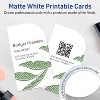 Avery Rectangle Business Cards, 2" x 3-1/2", Matte White, 200 Total - 3 of 4