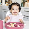Tiny Twinkle Mess-Proof and Waterproof Baby Food Bib for Boys or Girls, Machine Washable and BPA-Free w/Adjustable Closure - 3 of 4