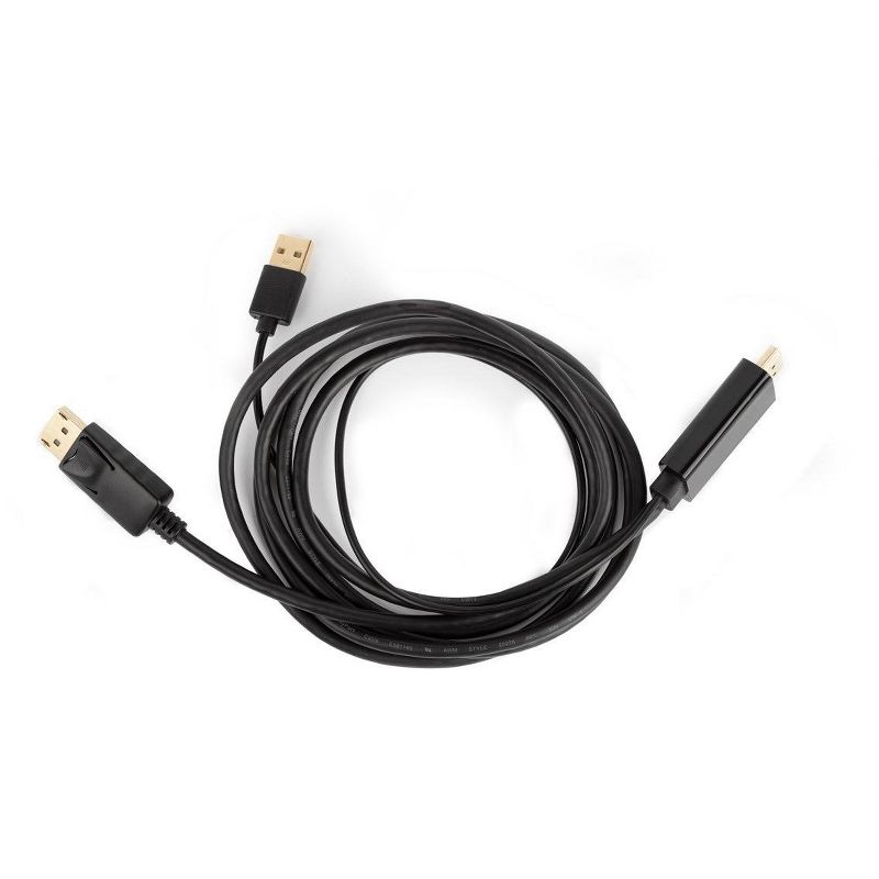 Monoprice HDMI to DisplayPort 1.2a Cable - 6 Feet | 4K@60Hz, For Blu-ray Disc Player / Video Game Console / Apple TV / Laptop Computer and More, 4 of 5