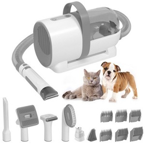 Topteng 7-in-1 Pet Grooming Set for Cat Dog - 1 of 4