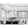 George Kovacs Lighting Crystal Clear 4 - Light Pendant in  Polished Nickel - 3 of 3