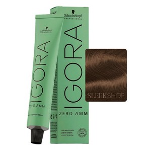 Schwarzkopf Professional Igora Zero AMM Ammonia-Free Permanent Color Creme - Hair Dye Haircolor - 1 of 3