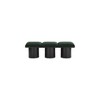 Meridian Furniture,Pavilion Boucle Fabric Bench - 2 of 4