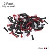 Unique Bargains Nylon Eyelets Replacement Badminton Stringing Accessories Racquet Grommets Multicolor 2 Packs - 3 of 4