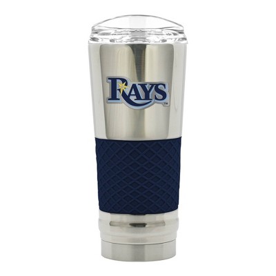 MLB Tampa Bay Rays 24oz Chrome Draft Tumbler