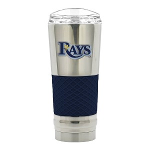MLB Tampa Bay Rays 24oz Chrome Draft Tumbler - 1 of 2