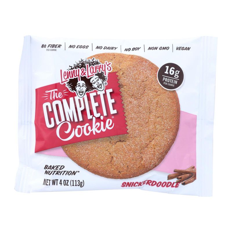 Lenny & Larry's The Complete Cookie Snickerdoodle - 12 bars, 4 oz, 2 of 5