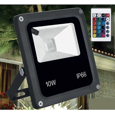 Milex LED Color Floodlight – Super Bright Outdoor Security Flood Lamp for Yard, Garden & Driveway