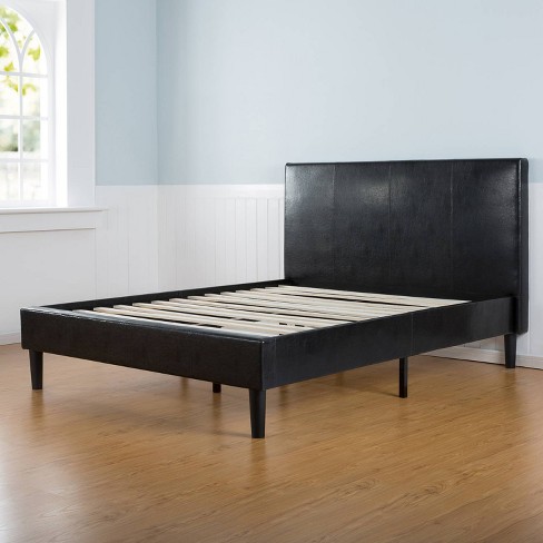 Sleep Revolution Platform Bed Faux, Leather Platform Bed Full