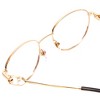 Chopard VCHC52S-08FC Lady Round Designer Reading Glasses Polish Copper Gold 51mm - 4 of 4