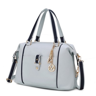 MKF Collection Opal Vegan Leather Lightweight Satchel Bag by Mia K