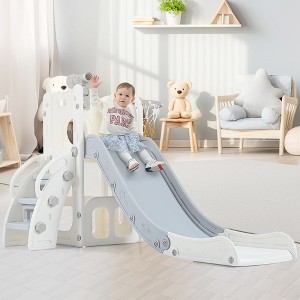 Infant Indoor Slide Set Independent Spaceship Set With Slide, Children'S Slide Toys, Suitable For Family Kindergarten Babies - 1 of 4
