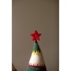Kalalou Felt Tabletop Christmas Trees – Set of Two Festive Trees - 3 of 4