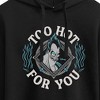 Women's - Disney Villains - Hades Too Hot For You Cropped Graphic Hoodie - 2 of 3