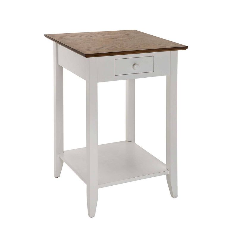 American Heritage End Table with Drawer Shelf - Breighton Home, 1 of 7