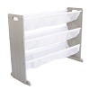 Humble Crew Kids' Slate Stuffed Animal Organizer Gray: 3-Shelf Decorative Bookshelf, MDF Frame, 42" Width, Ages 2+ - 2 of 4