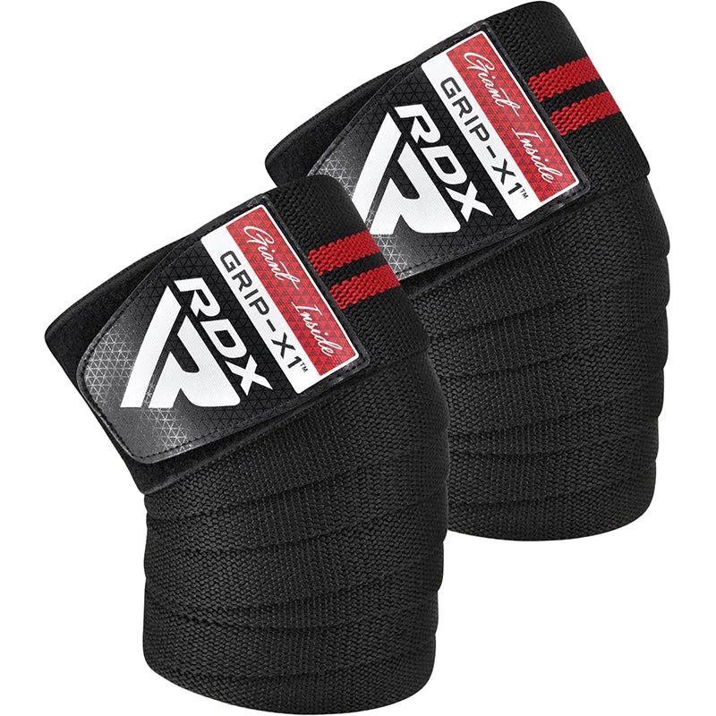 RDX KR11 Gym Knee Wrap for Weightlifting, Powerlifting, Squats, and CrossFit - Adjustable Compression Knee Support for Men and Women, 1 of 7