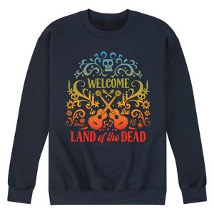 Men's - Coco - Welcome To The Land Of The Dead Graphic Fleece Sweatshirt - 1 of 4