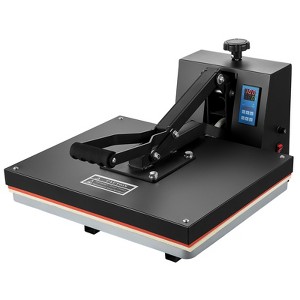 VEVOR Heat Press 16x20, 1700W Power Heat Press Machine, Fast Heating, High Pressure Heat Press Machine for T-Shirt, Black - 1 of 4