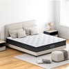 Okak  Modern Thicken Pocket Spring Hybrid Mattress With Pressure Relief for Comfy Sleep,Medium Feel Bed Mattresses - 2 of 4