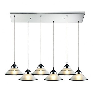 Elk Home Refraction 6 - Light Pendant in  Polished Chrome - 1 of 3