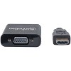 Manhattan® HDMI® to VGA Converter in Black - 3 of 4