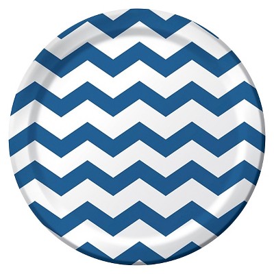aqua blue paper plates