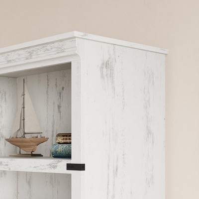 Farmhouse Book Shelf with Storage Open Display Bookshelves