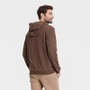 Men's Textured Fleece Hooded Sweatshirt - Goodfellow & Co™ - image 2 of 3