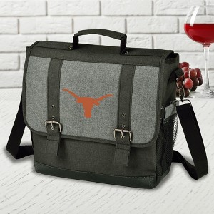 NCAA Texas University at Austin Longhorns Wine And Cheese Cooler w/ Table And Accessories - 1 of 4