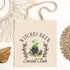 City Creek Prints Witches Brew Social Club Canvas Tote Bag - 15x16 - Natural - 2 of 2