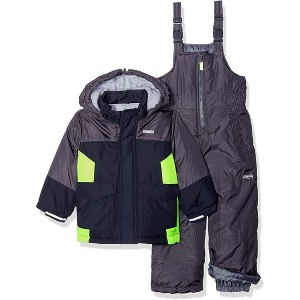 OshKosh B'Gosh Little Boys' Heavyweight Coat and Snowbib Snowsuit Sets - 1 of 4