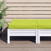 vidaXL Bright Green Pallet Cushion - Oxford Fabric, Soft Foam Fiber Filled, Indoor/Outdoor Use, Water-Resistant, Versatile Home Décor Seating Pad - 2 of 4