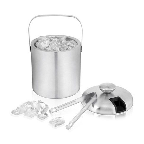 Ice Bucket With Lid, Ice Bucket, Multi-function Stainless Steel